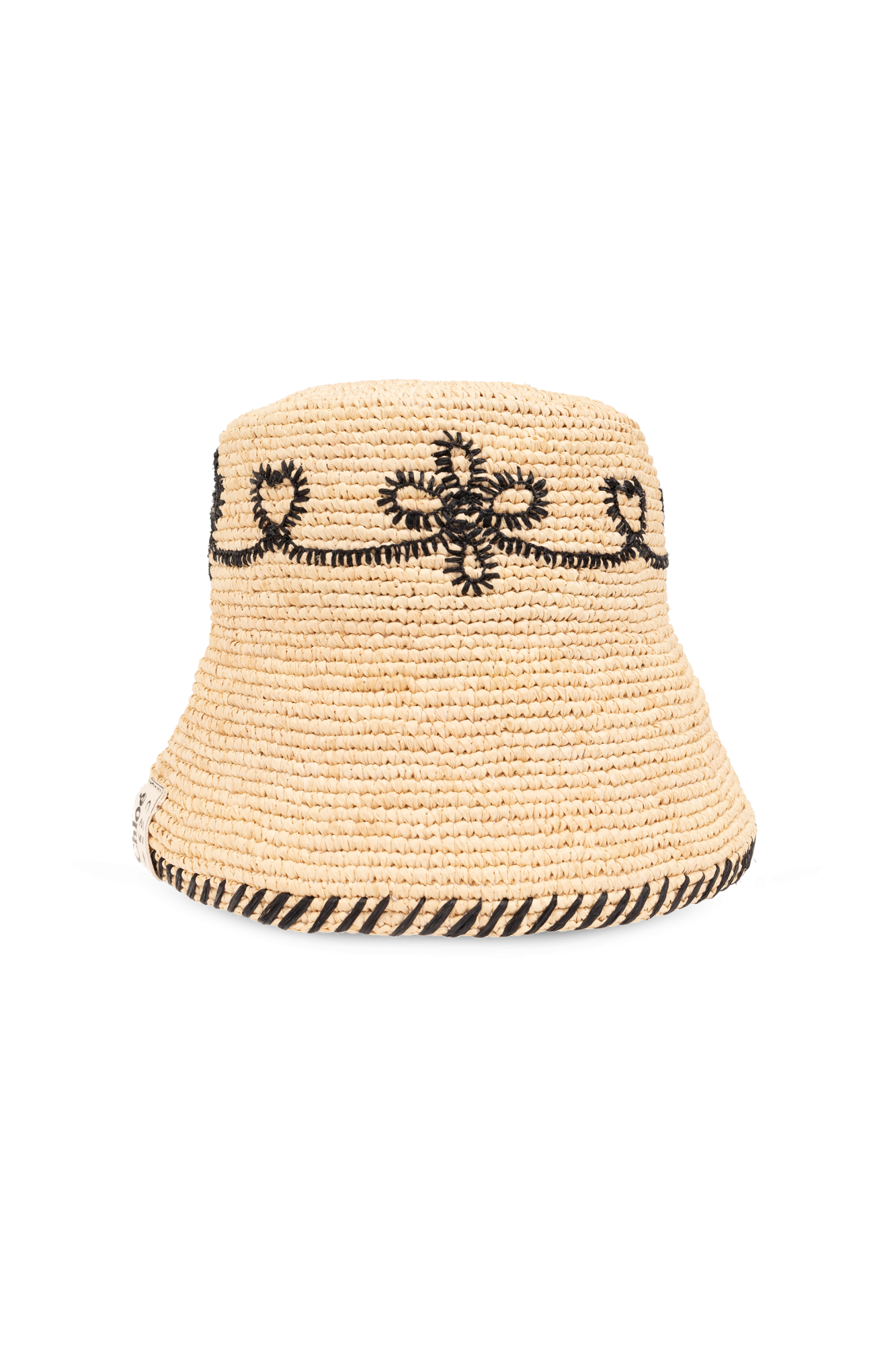 Beige Raffia bucket hat Chloé - Vitkac Spain